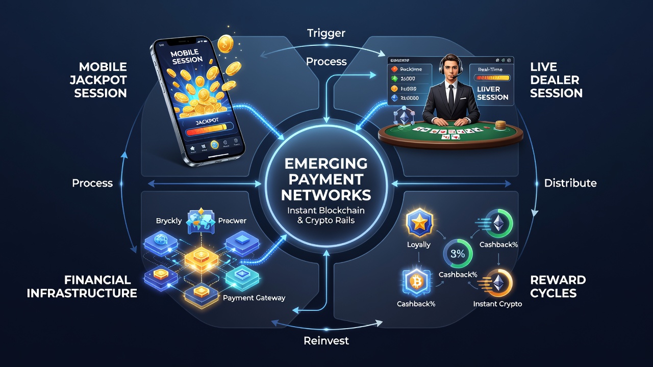 Integration von Zahlungsnetzwerken in Live-Dealer-Sessions mit Fokus auf Belohnungszyklen
